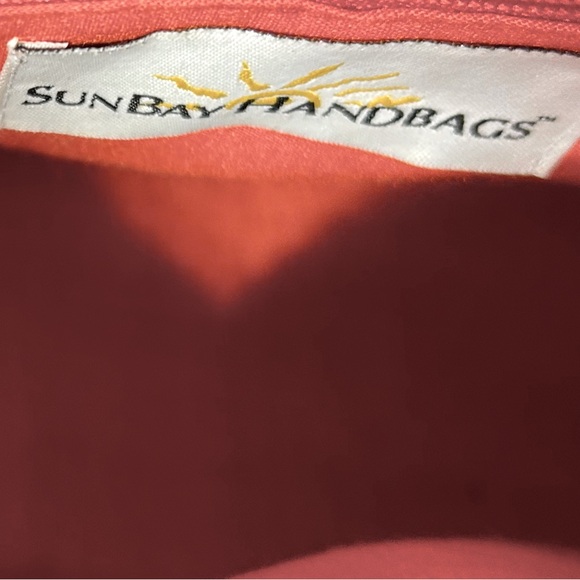 SunBay Handbags lined straw purse in pink - Picture 12 of 14